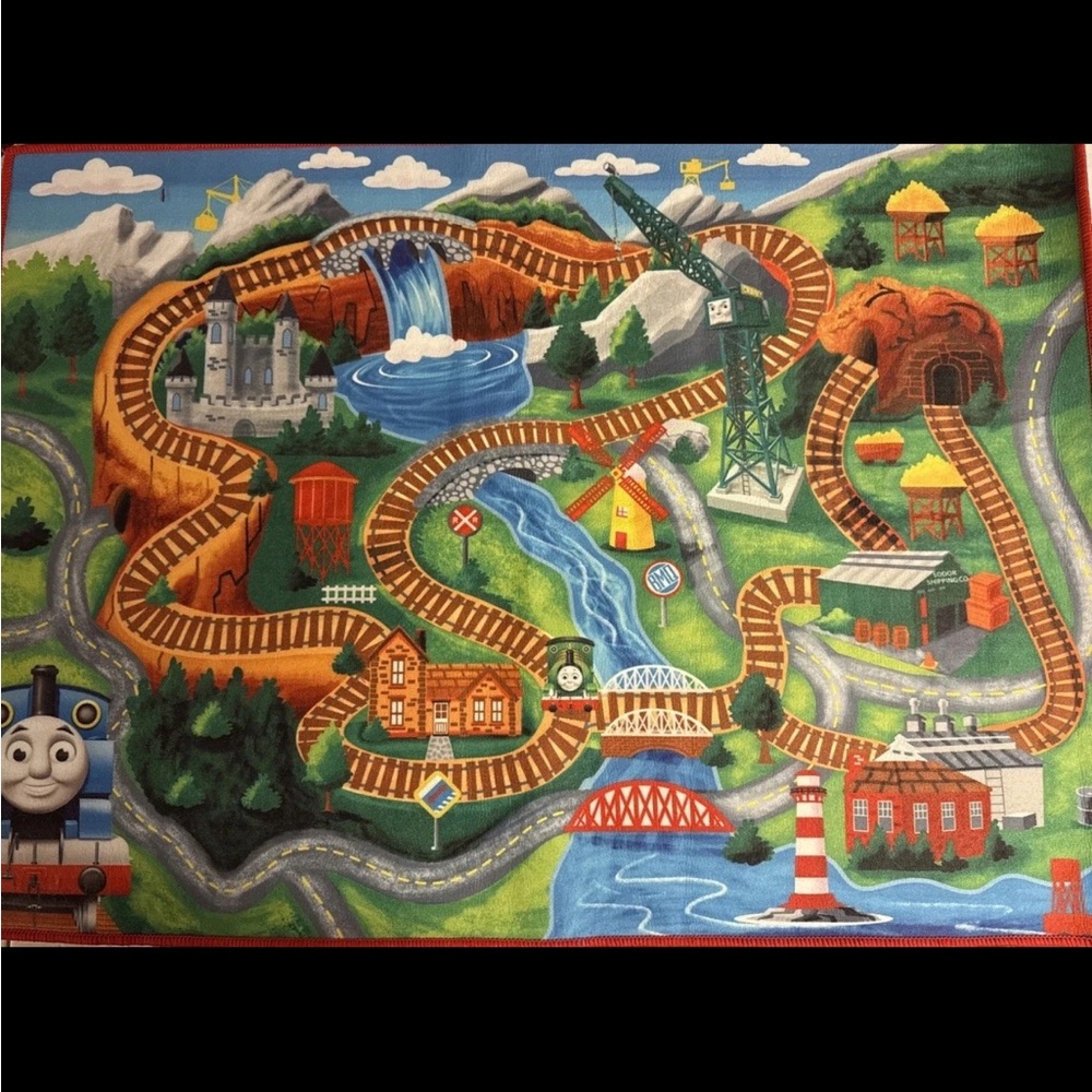Thomas & Friends Train Adventure Play Mat 32x45 No Train with Mat
